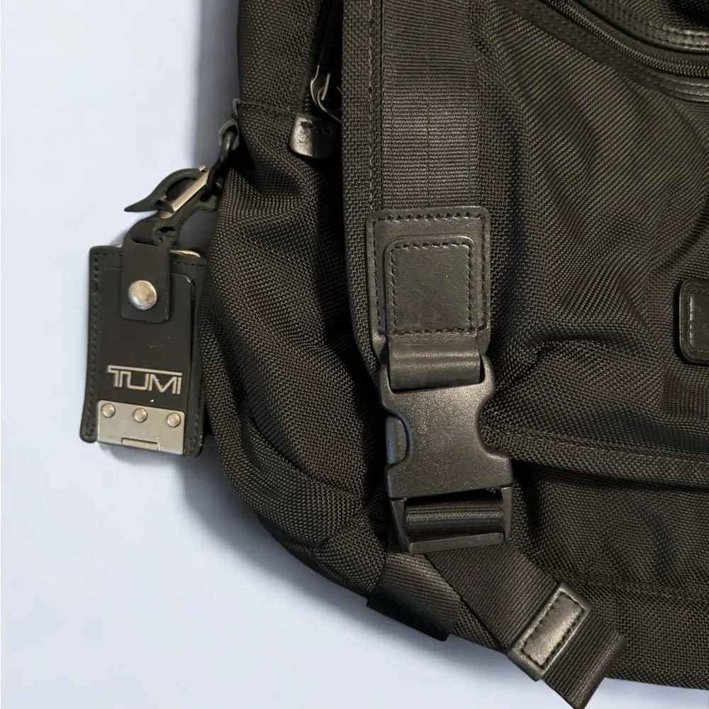 Tumi Alpha Deluxe Portfolio Messenger Bag